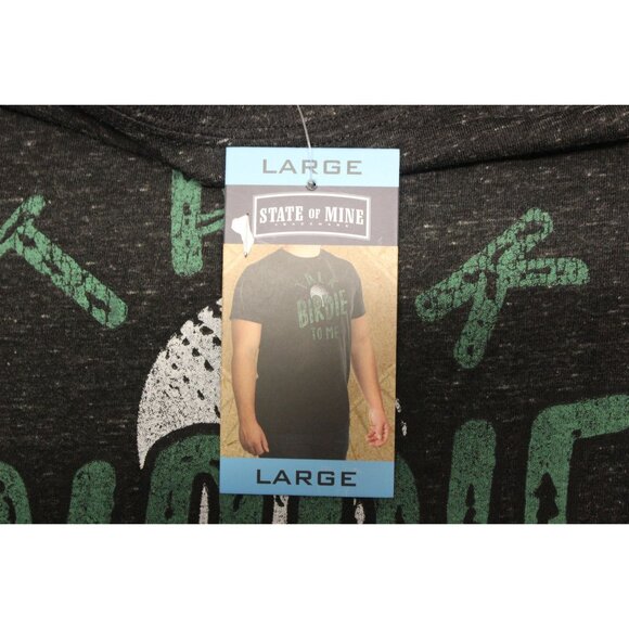 State of Mine Talk Birdie to Me graphic print crew neck short sleeve t-shirt - Picture 8 of 9